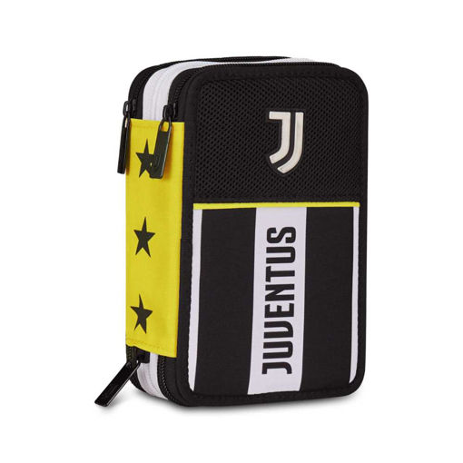 Picture of JUVENTUS 3 ZIPPER FILLED PENCIL CASE